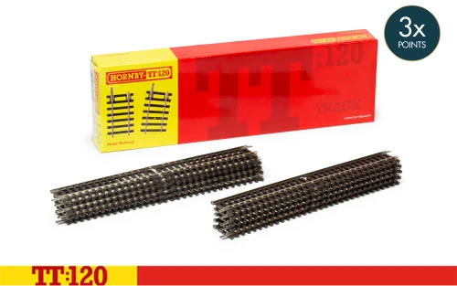 Hornby TT8002 straight track 166mm