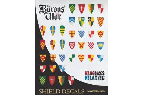 Wargames Atlantic WAAWS001 Baron's War Shield Decals