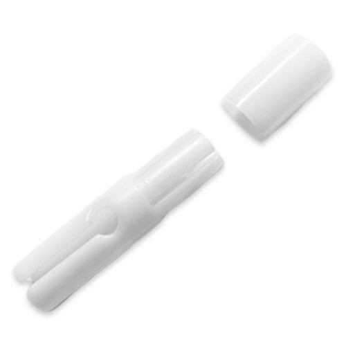White Autolocking Toggle - Single