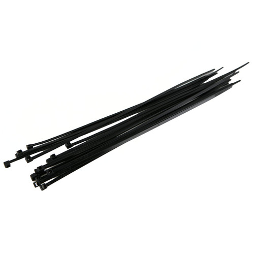 Black Cable Ties - Pack of 100