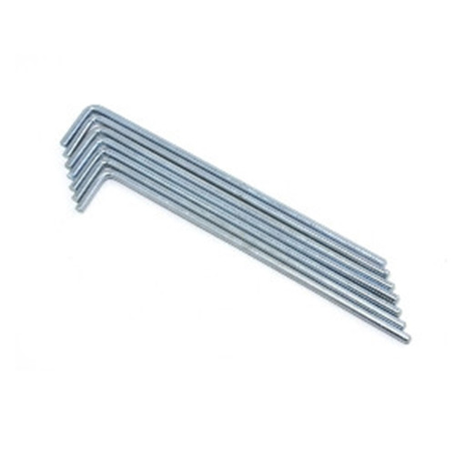 Galvanised Steel Tent Pegs 4mm x 175mm - Pack of 10
