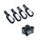 Black Autolocking Hook