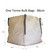 130gsm One Tonne Bulk Bags - 86cm x 86cm x 86cm