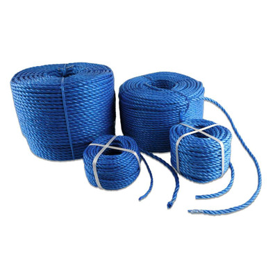 220m Blue Rope Coil - Tarpaflex