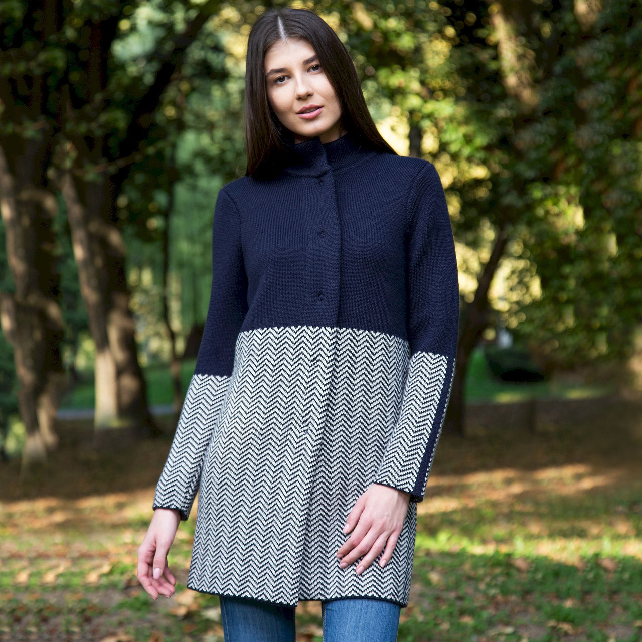 Ladies Herringbone Cape AWL320 - United States