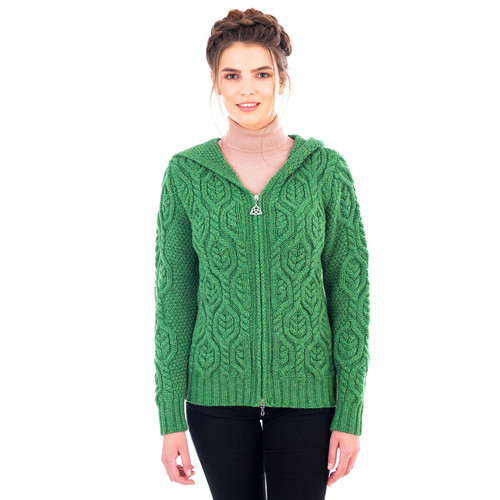 Double Collar Zipped Cardigan Double Collar Zipped Cardigan