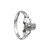 Silver CZ Claddagh Silver CZ Claddagh