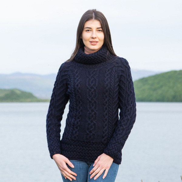 Funnel Neck Sweater ML117 - United States