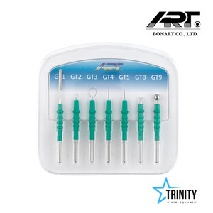 Bonart Set of 7 Green Electrodes for ART-E1 Unit by www.trinitydentalequipment.com