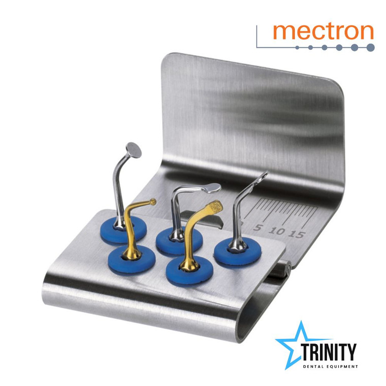 Mectron Piezosurgery Sinus Lift Insert Kit 5 tips with Tray by www.trinitydentalequipment.com