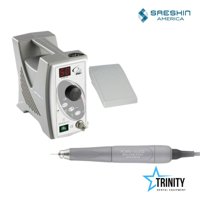 Saeshin OZ Plus Micromotor with 50,000 RPM Brushless Complete SET by www.trinitydentalequipment.com