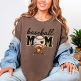 Faux Yarn Baseball Mom Tee