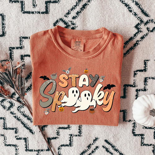 Stay Spooky Pigment Dyed Tee