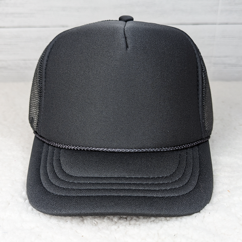 YOUTH Charcoal Grey Foam Trucker Hat