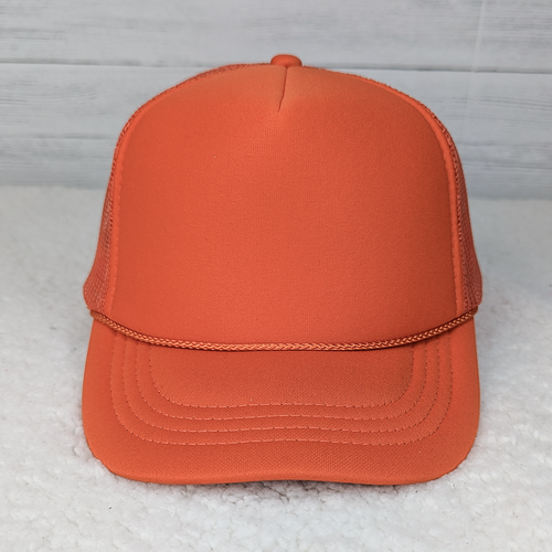 YOUTH Orange Foam Trucker Hat