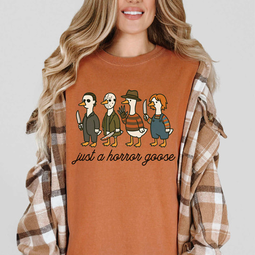 Just A Horror Goose Tee
