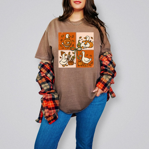 Fall Goose Tee