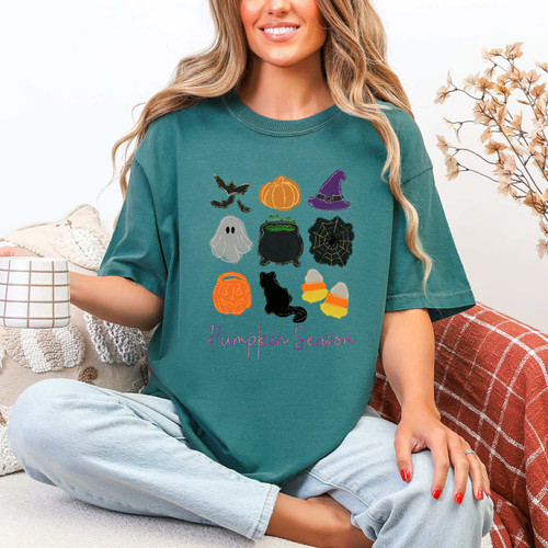 Pumpkin Season Icons Tee