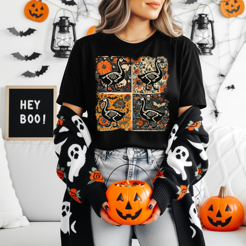 Skeleton Ducks Tee