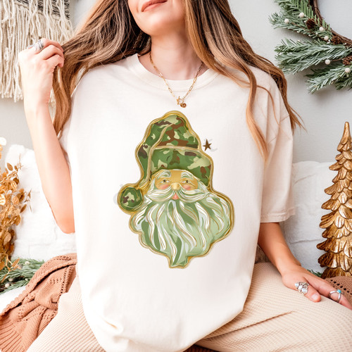 Camo Santa Tee