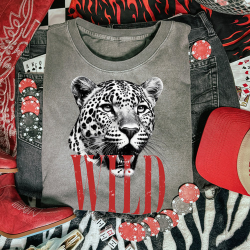 Wild Leopard Tee