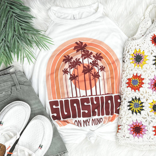 Sunshine On My Mind Rocker Tank