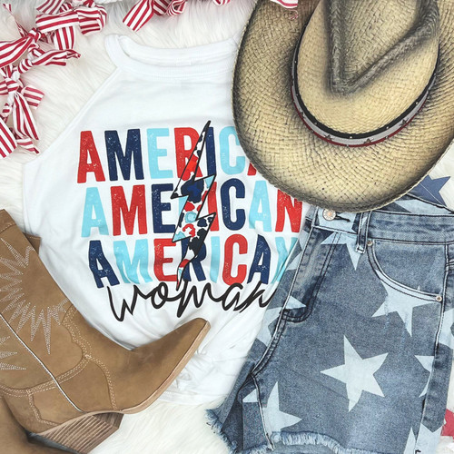 American Woman Rocker Tank