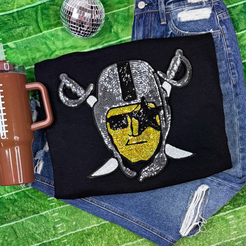 Raiders Starry Eyes Sequin Sweatshirt Raiders Starry Eyes Sequin Sweatshirt