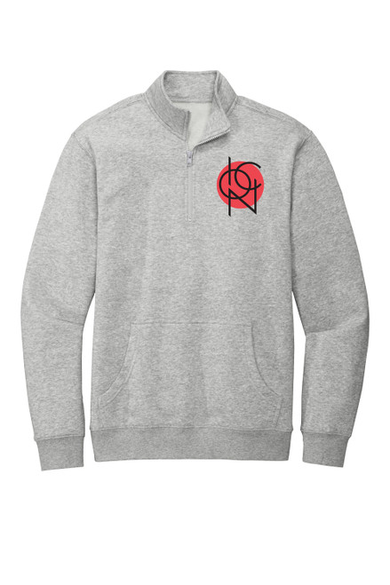 Icon Iowa Conservatory Grey Quarter Zip