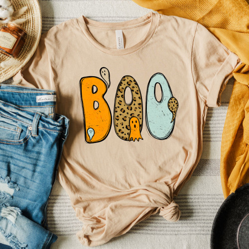 Boo Leopard Everyday Tee