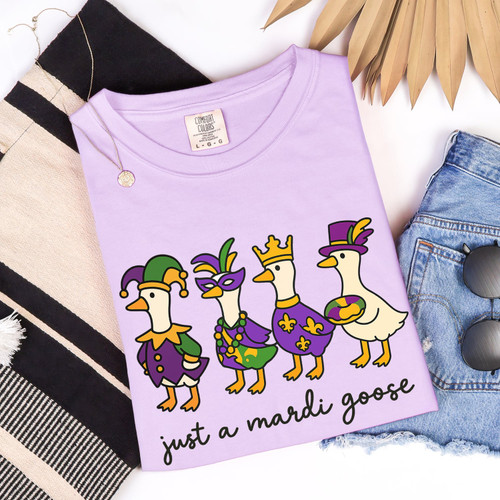 Just A Mardi Goose Tee