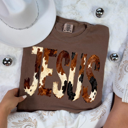 Jesus Cowhide Tee