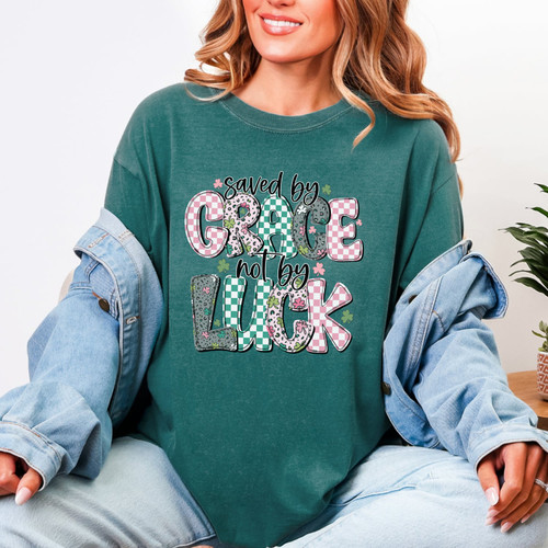 Saved My Grace Not My Luck Tee