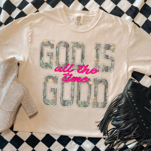 God Is Good Camo Tee