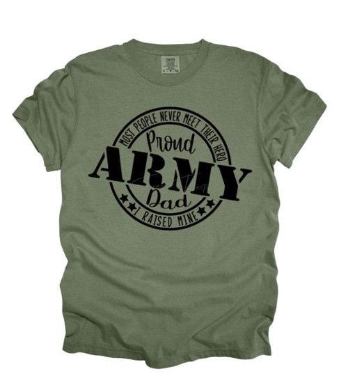 Proud Army Dad Military Tee