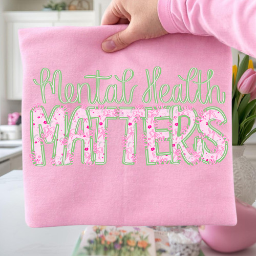 Mental Health Matters Coquette Tee