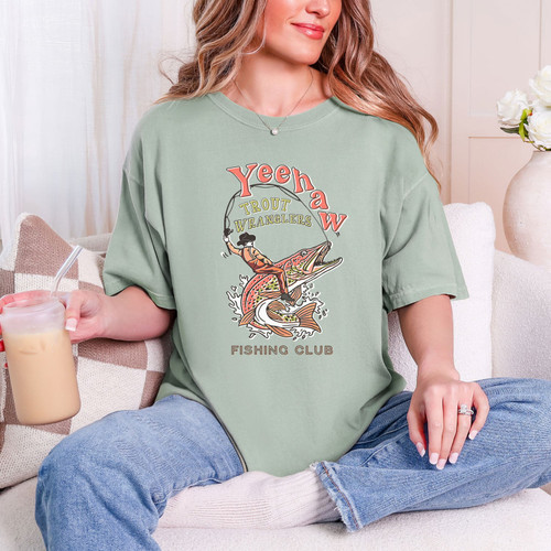 Yeehaw Trout Wranglers Tee
