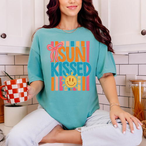 Sun Kissed Multicolor Stripes Tee