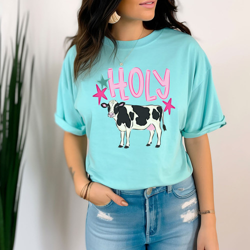 Holy Cow Stars Tee