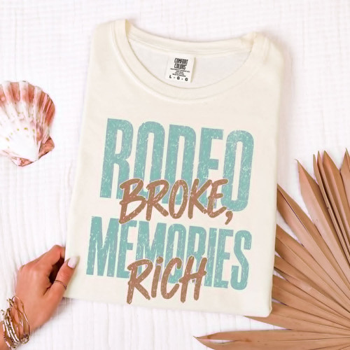 Rodeo Broke Memories Rich Tee