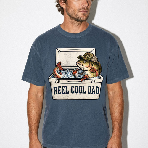 Reel Cool Dad Cooler Tee