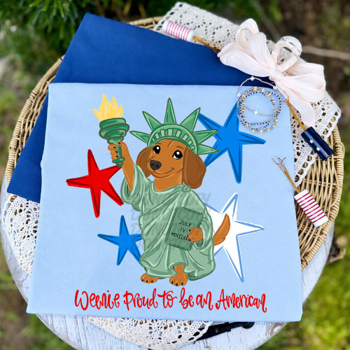 Weenie Proud To Be An American Tee