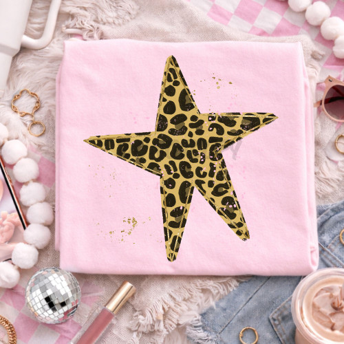 Leopard Retro Star Tee