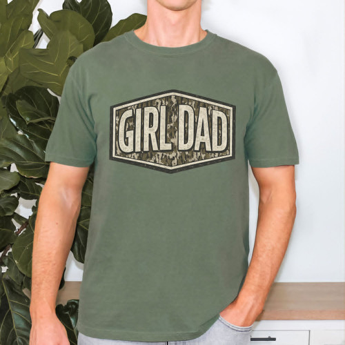 Camo Girl Dad Tee