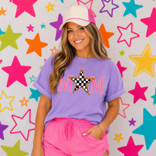 Retro Mom Star Tee