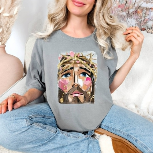 Painted Jesus Tee