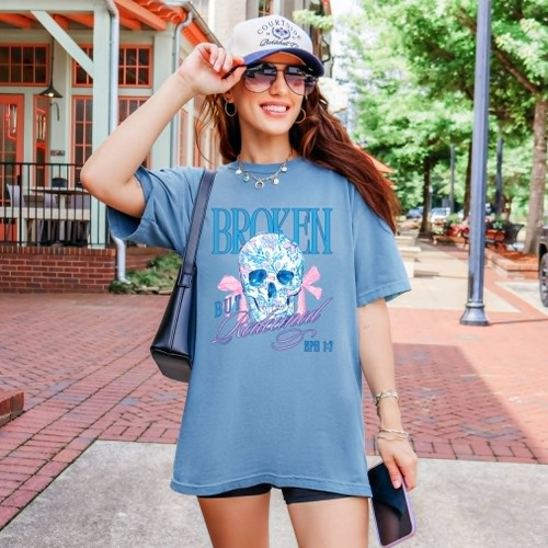 Broken But Redeemed Skull Tee