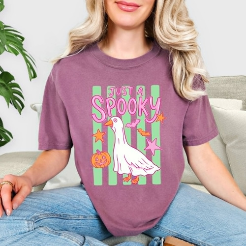 Just A Spooky Goose Tee