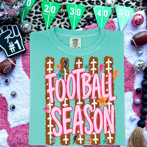 Retro Football Season Tee