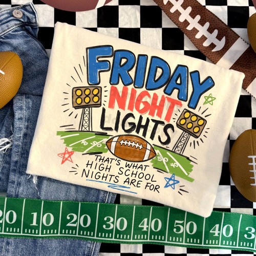 Friday Night Lights Retro Tee